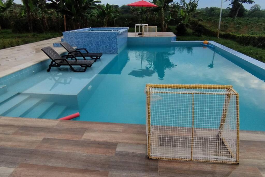 Finca En El Quindio Arrullo Cafetero Quimbaya Eksteriør billede